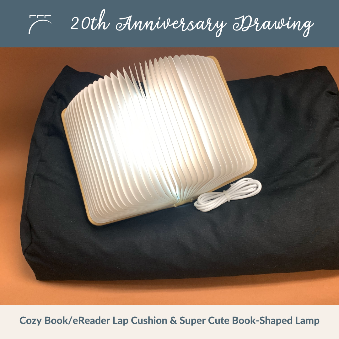 20th Anniversary Drawing: Cushion & Book Lamp