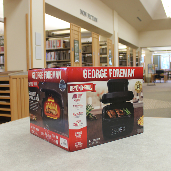 George Foreman Grill pictures in Adult and Teen Services non-fiction