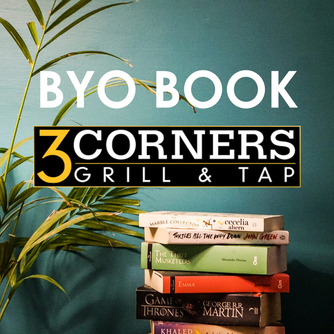 BYO Book at 3 Corners Grill and Tap